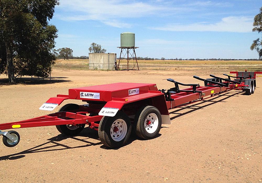 Contractor D1 Windrower Trailer