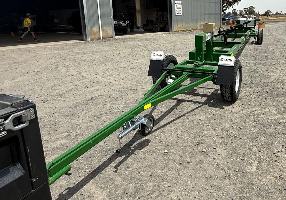 Heavy duty comb trailer by Leith Engineering Australia
