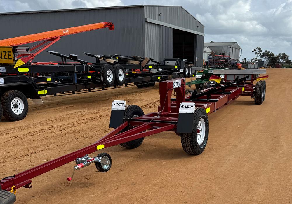 Standard D2 windrower trailer